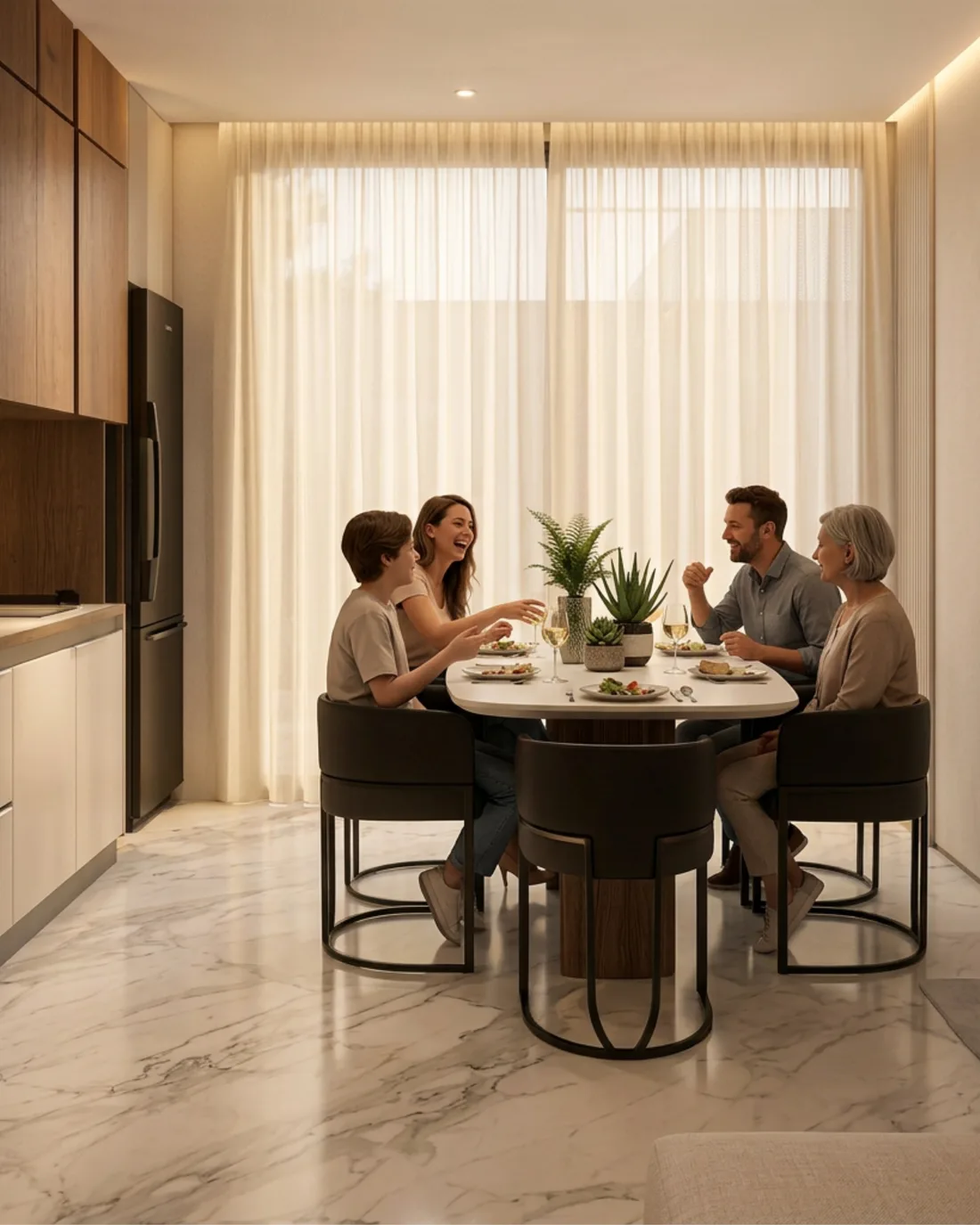 Interior del Modelo 2 de AP Home
